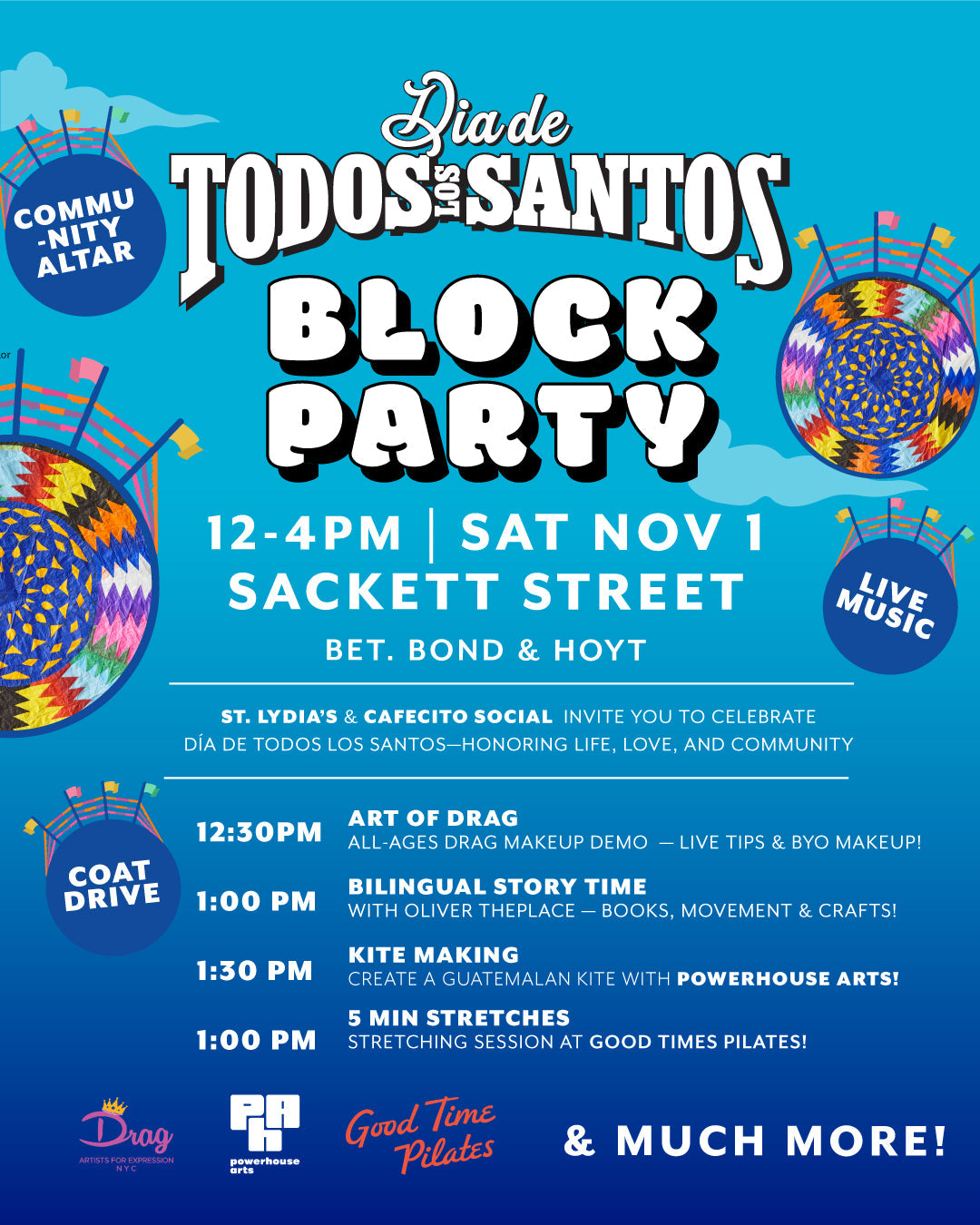 NOV 1 BLOCK PARTY!